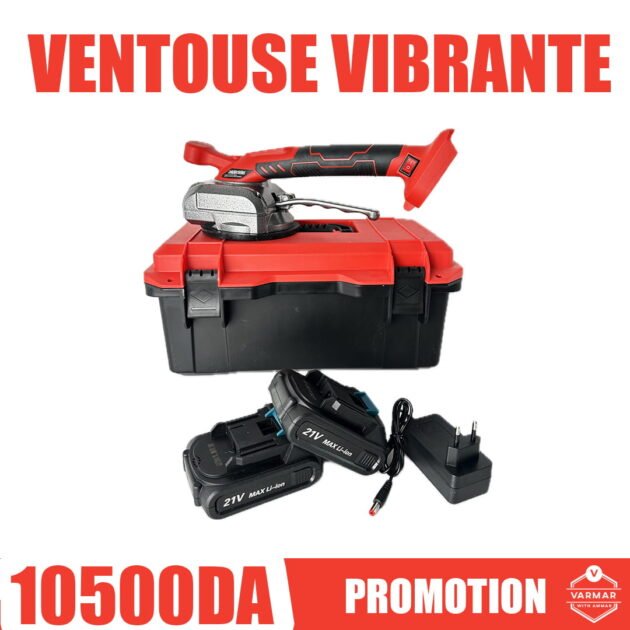 VENTOUSE VIBRANTE DOUBLE BATTERIE 21V