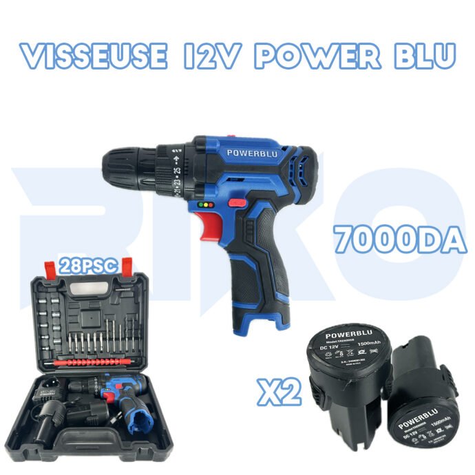 VISSEUSE POWER BLU 12V