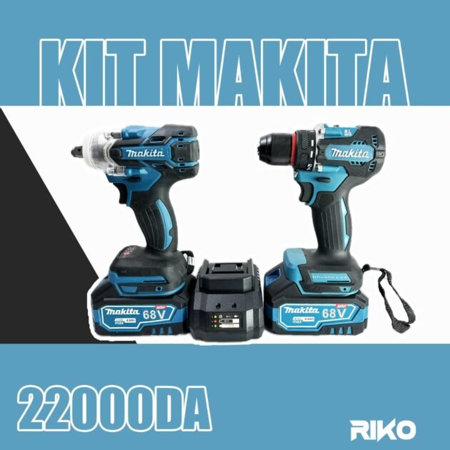 KIT VISSEUSE+CLE A CHOC MAKITA