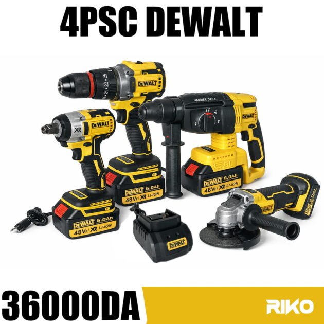 PACK 4 PIECE DEWALT