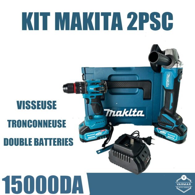PACK MAKITA VISSEUSE+TRONCONNEUSE