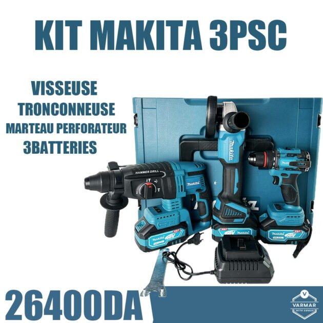 PACK MAKITA 3 PIECE /3 BATTERIES