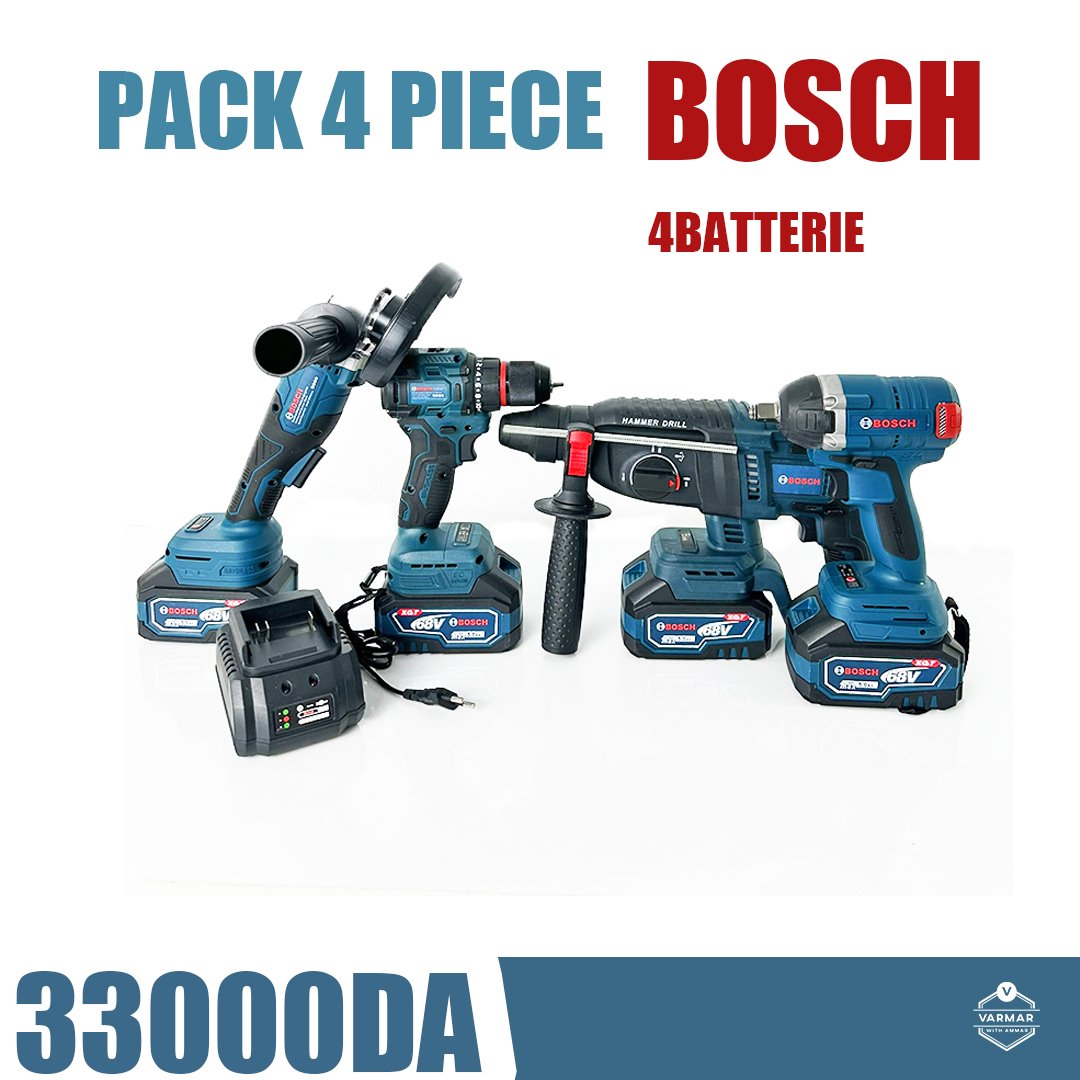 PACK BOSCH 4 PIECE / 4 BATTERIE