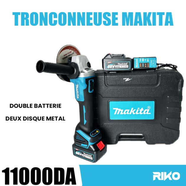 TRONCONNEUSE MAKITA DOUBLE BATTERIE