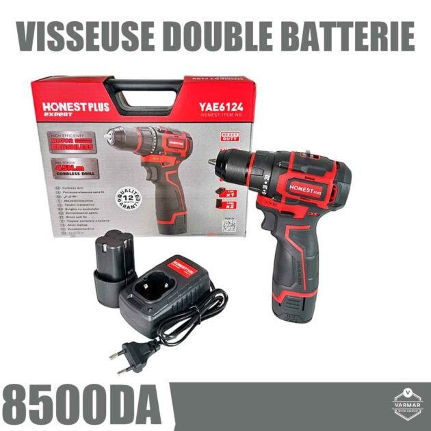 VISSEUSE HONEST PLUS 16.8V 2 BATTERIE