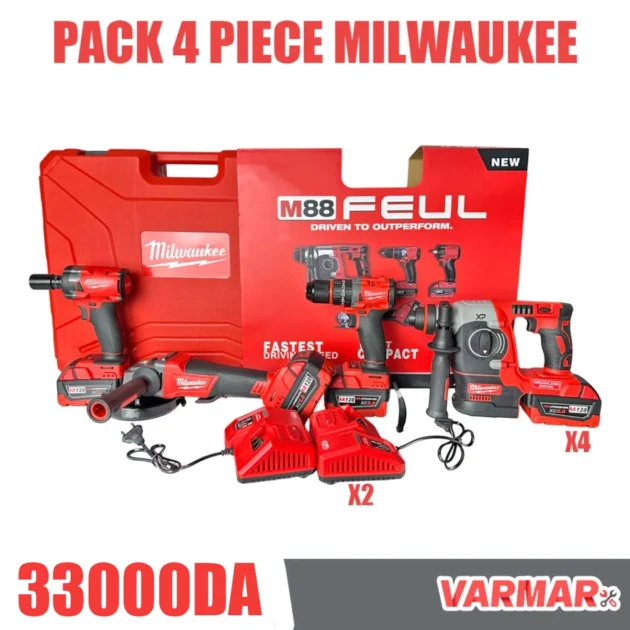 PACK MILWAUKEE 4 PSC