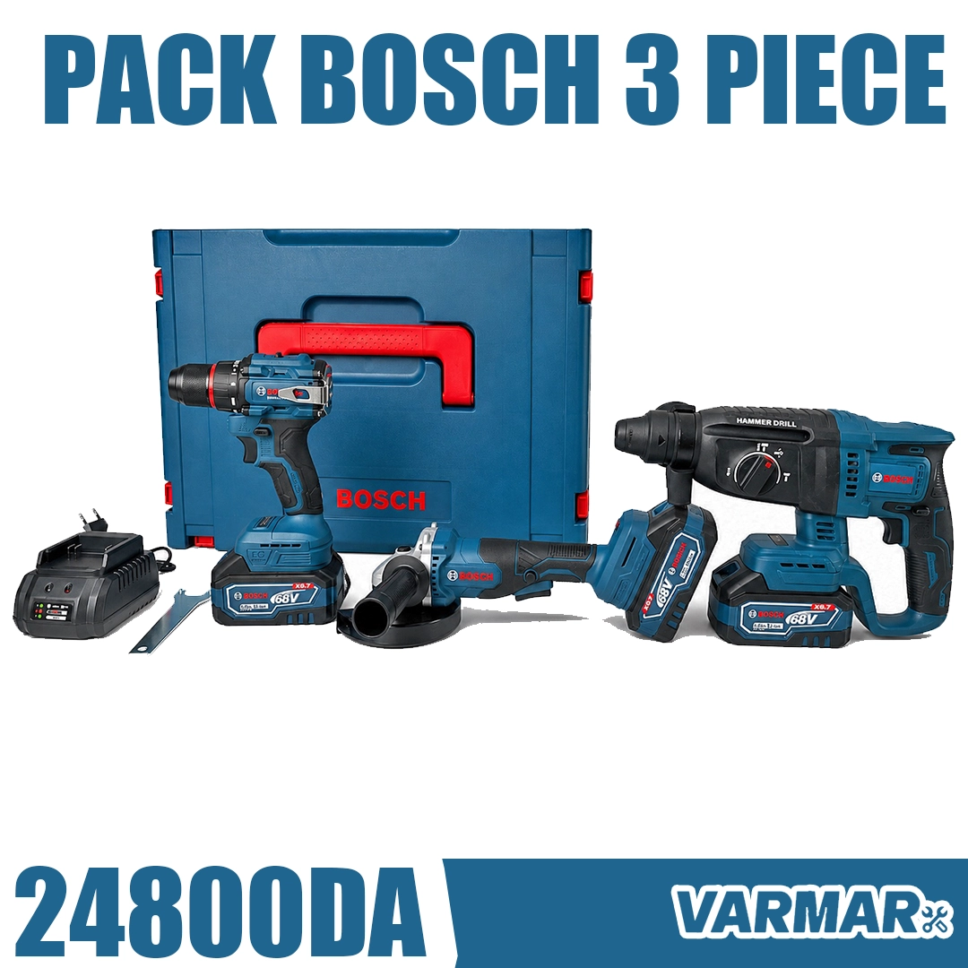 PACK BOSCH 3 PIECE