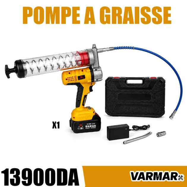 POMPE A GRAISSE A BATTERIE
