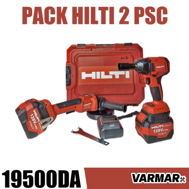 PACK HILTI BOULONNEUSE + TRONCONNEUSE